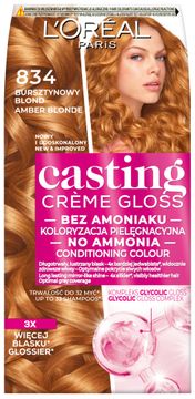 L’Oréal Casting Creme Gloss boja u kremi br. 834 jantarno plava