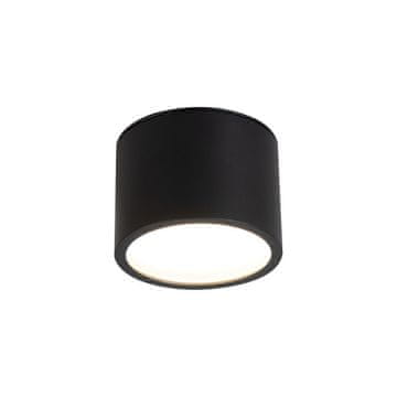 Moderna crna stropna reflektorska svjetiljka 6 cm okrugla Ø8,2 cm IP65 1xGX53 7W KENDAL Light Prestige