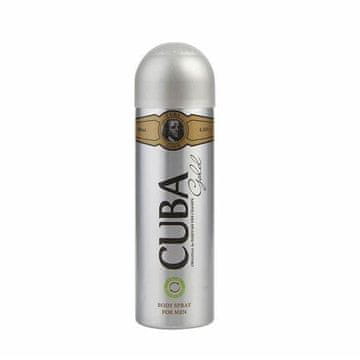 Christopher Dark Cuba Gold parfimirani dezodorans za muškarce 200 ml