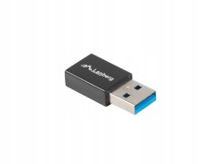 Lanberg Adapter Lanberg USB type-C(F) - USB-A(M) 3.1 crni