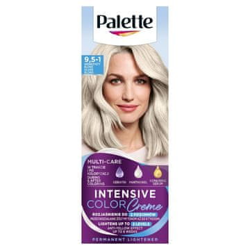 Schwarzkopf Palette Intensive Color Creme Krema za bojanje kose br. 9.5-1 - srebrno plava 1 pakiranje.