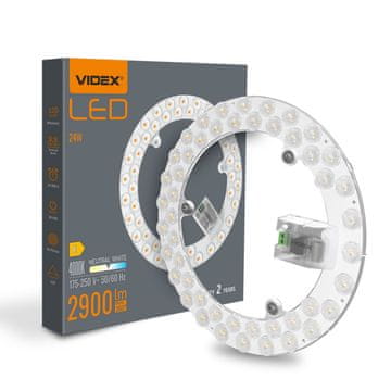LED uložni modul 24W vijčani terminali neutralni 2900lm 4000K Videx