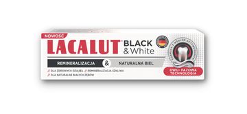 Zdrovit Lacalut pasta za zube Black & White 75 ml