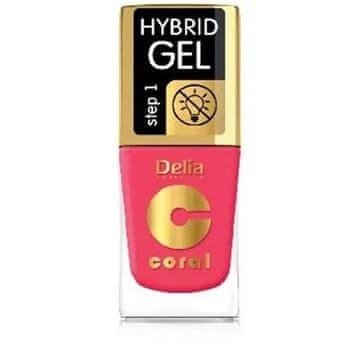 DELIA cosmetics Coral Hybrid gel lak za nokte br. 102 Romantic Rose 11ml