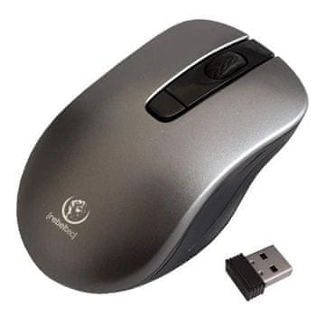 REBELTEC Rebeltec STAR bežična optička miš srebrna 800-1600 dpi 4 tipke