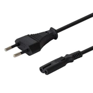 SAVIO CL-100 2-pinski kabel za napajanje, 1,8 m