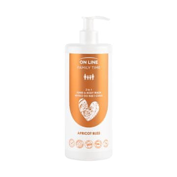 FORTE SWEEDEN ONline Family Time 2-u-1 sapun za ruke i tijelo - Apricot Bliss 500 ml