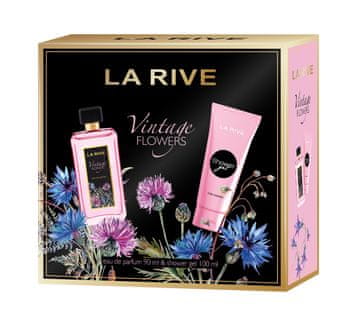 La Rive Set za žene Vintage Flowers parfemska voda 90 ml + gel za tuširanje 100 ml