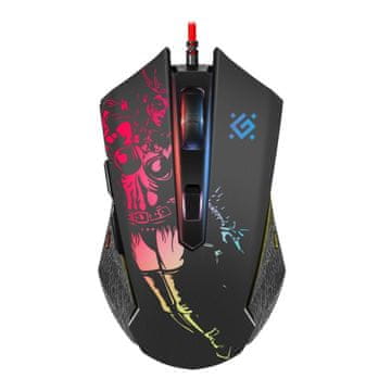 Defender Žičani miš Defender Sin'Sister GM-933 7200dpi 6p i gaming podloga i igra