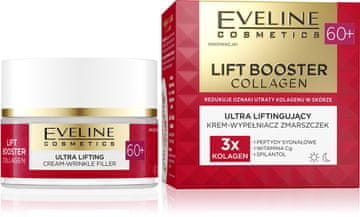 Eveline Lift Booster Collagen 60+ Ultra Lifting krema za popunjavanje bora za dan i noć 50 ml