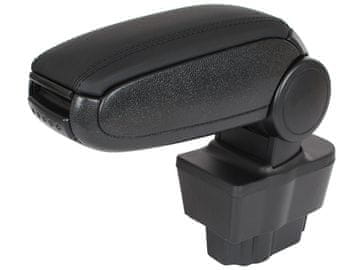 Opel Corsa D 06-14 SET naslona za ruke CRNA EKO KOŽA + set za ugradnju