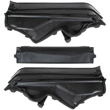 BMW X6 E71 E72 07-14 poklopac - pregrada motornog prostora gornja lijeva + desna + srednji gornji poklopac pregradne stijenke 3 dijela set