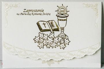 Pozivnice za prvu svetu pričest 10 kom. 3523