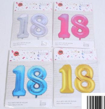 Midex folijski baloni "18"