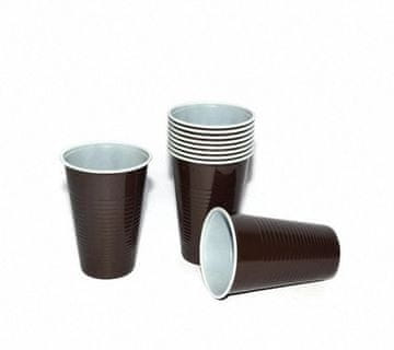 Jednokratne čaše 200ml smeđe termo 100 kom.