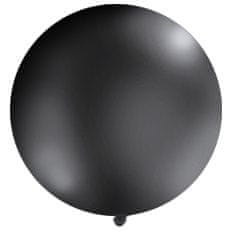 Balon olbrzym 1 m pastel czarny 1 szt.