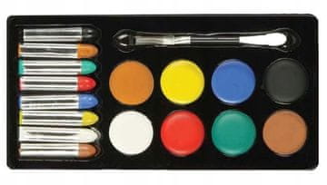 Guirca Zestaw do bojanja lica, make-up, 1 kom.