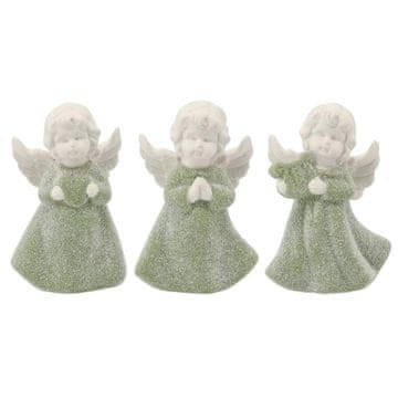 Chomik Figurica ANĐEO 13cm zelena 3 kom