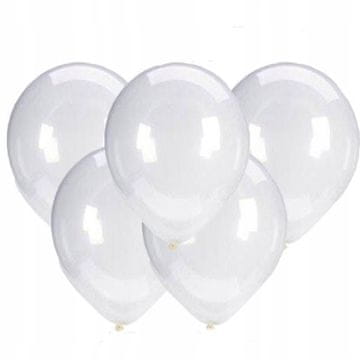 Balony Strong 14" Crystal Clear, 5 szt.