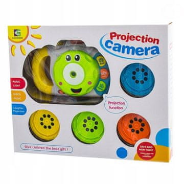 Kamera-projektor na baterije 016279