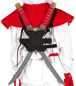 Fiestas Guirca Komplet NINJA 2 mača samurajska katana 55 cm
