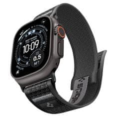 Spigen Athlex Air 2 sportski remen, Apple Watch, 49/46/45/44 mm, crno-siva (AMP11113)