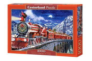 Castorland Puzzle CASTORLAND 1000 el. Santa's Coming to Town