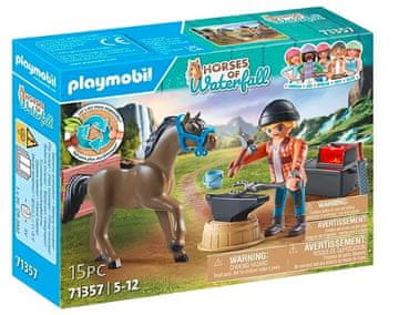 Playmobil PLAYMOBIL Horses 71357 Kovač Ben i Ahil