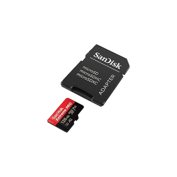 SanDisk 128GB Extreme PRO microSDXC UHS-I memorijska kartica s adapterom