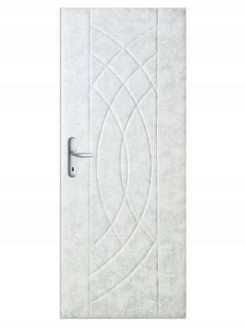 Gockowiak Elle 14 Svijetlosiva presvlaka za vrata 95 cm