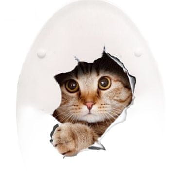 Gadget Master Zidna naljepnica 3D mačka