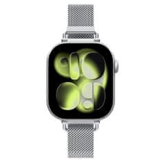 Spigen Metalni remen za Apple Watch, 42 mm/41 mm/40 mm, srebrni (AMP10498)