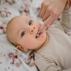 BabyOno Set - 2 četkice za zube za prst za bebe, Babyono