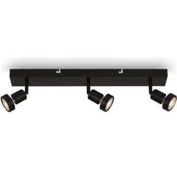BRILONER LED stropna reflektorska svjetiljka crna 15W dnevna soba spavaća soba hodnik