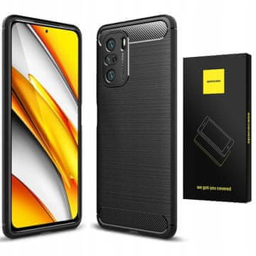 Carbon Poco F3 crna