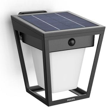 Philips Solarna LED zidna svjetiljka 3000K IP44 s dvostrukom svjetlinom