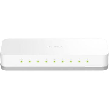 D-Link Stolni Ethernet preklopnik 8 portova 10 100 Mbps bez ventilatora