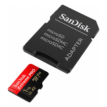 SanDisk 1TB Extreme PRO microSDXC UHS-I memorijska kartica s adapterom Možete li prevesti riječ "penilec mleka" sa slovenskog na hrvatski: "pjenilica mlijeka". Nemojte duplicirati naziv.