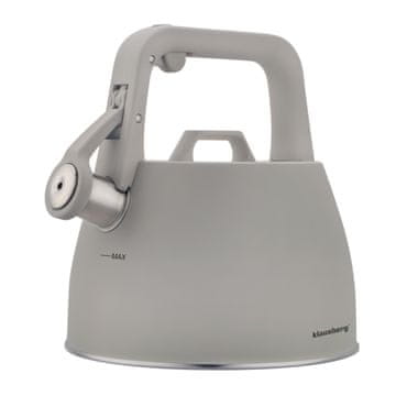 KLAUSBERG ČELIČNI KUHALO ZA VODU S ZVIŽDALJKOM 2,5 L KLAUSBERG KB-7916