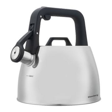 KLAUSBERG ČELIČNI KUHALO ZA VODU S ZVIŽDALJKOM 2,5 L KLAUSBERG KB-7914