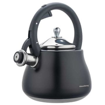 KLAUSBERG ČELIČNI KUHALO ZA VODU S ZVIŽDALJKOM 2,8 L KLAUSBERG KB-7918
