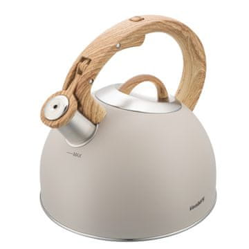 KLAUSBERG ČELIČNI KUHALO ZA VODU S ZVIŽDALJKOM 2,5 L KLAUSBERG KB-7913