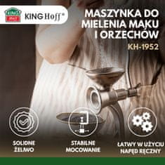 KINGHoff KINGHOFF KH-1952 MLINAC ZA MAK I ORAŠASTE PLODOVE