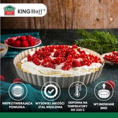 KINGHoff KALUPA ZA TART Ø25cm S UKLONJIVIM DNOM KINGHOFF KH-1969