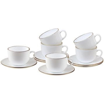 KINGHoff OPAL KH-1929 SET ZA KAVU OD 6 ŠALICA S TANJURIĆIĆIMA