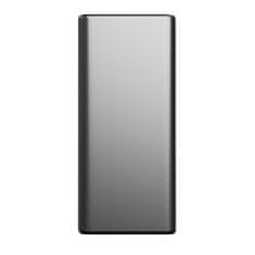 Allity APB-100 punjiva baterija za prijenosna računala, 20.000 mAh, 22,5 W, LCD zaslon, siva