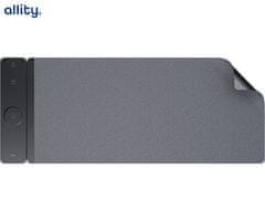 Allity ALP-100-15WMS stalak za prijenosno računalo / bežični punjač / stanica za punjenje, 4u1, 800x320 mm, crno/siva