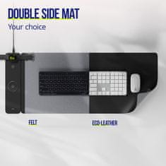 Allity ALP-100-15WMS stalak za prijenosno računalo / bežični punjač / stanica za punjenje, 4u1, 800x320 mm, crno/siva