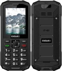 Evolveo Mobilni telefon StrongPhone X5 Black Grey