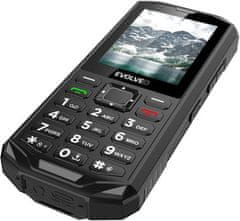 Evolveo Mobilni telefon StrongPhone X5 Black Grey